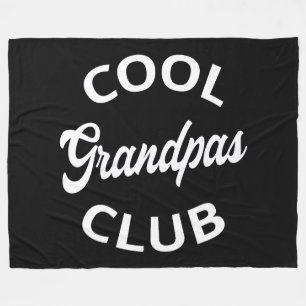 Cooler Grandpas-Club I Fleecedecke