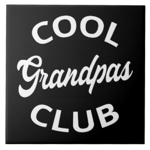 Cooler Grandpas-Club I Fliese