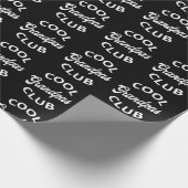 Cooler Grandpas-Club I Geschenkpapier (Ecke)