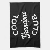 Cooler Grandpas-Club I Geschirrtuch (Vertikal)