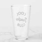 Cooler Grandpas-Club I Glas (Rückseite)
