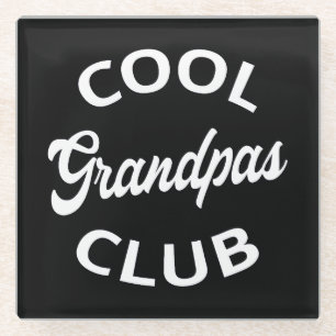 Cooler Grandpas-Club I Glasuntersetzer