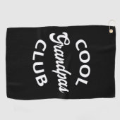 Cooler Grandpas-Club I Golfhandtuch (Horizontal)