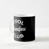 Cooler Grandpas-Club I Kaffeetasse (Vorderseite Links)