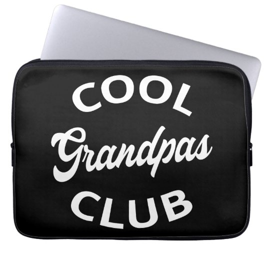 Cooler Grandpas-Club I Laptopschutzhülle (Vorderseite)