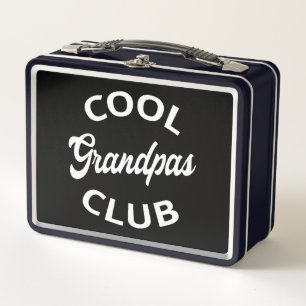 Cooler Grandpas-Club I Metall Brotdose