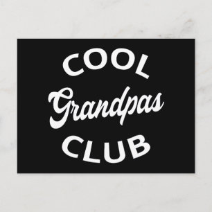 Cooler Grandpas-Club I Postkarte