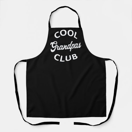 Cooler Grandpas-Club I Schürze (Vorderseite)