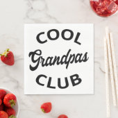 Cooler Grandpas-Club I Serviette (Beispiel)