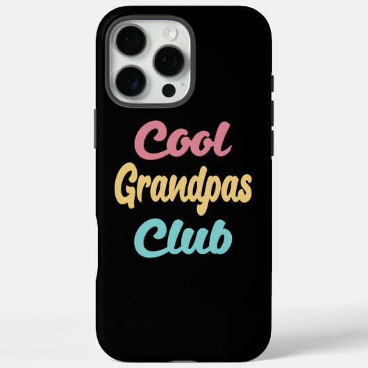 Cooler Grandpas-Club II Case-Mate iPhone Hülle (Rückseite)