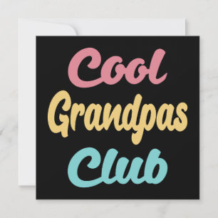 Cooler Grandpas-Club II Karte