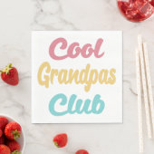 Cooler Grandpas-Club II Serviette (Beispiel)