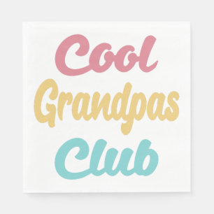 Cooler Grandpas-Club II Serviette