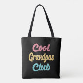 Cooler Grandpas-Club II Tasche (Rückseite)