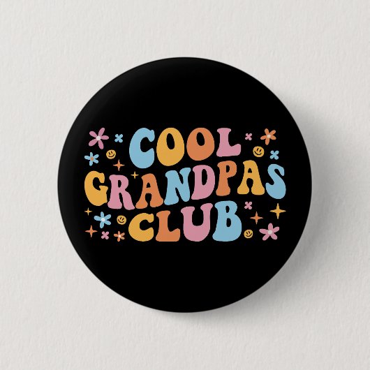 Cooler Grandpas-Club III Button (Vorderseite)