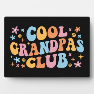 Cooler Grandpas-Club III Fotoplatte