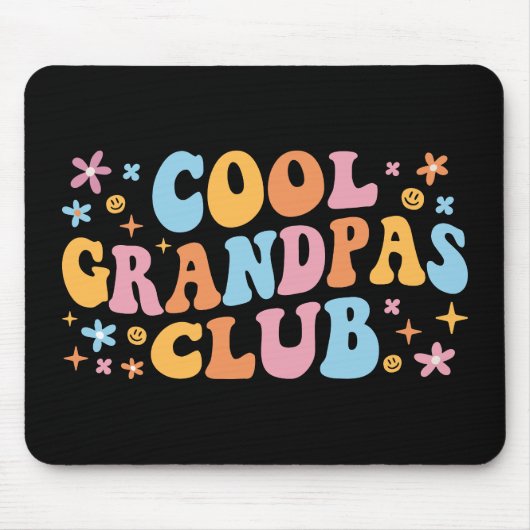 Cooler Grandpas-Club III Mousepad (Vorne)