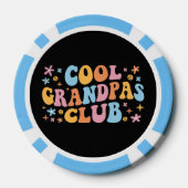 Cooler Grandpas-Club III Pokerchips (Rückseite)
