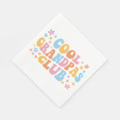 Cooler Grandpas-Club III Serviette (Ecke)