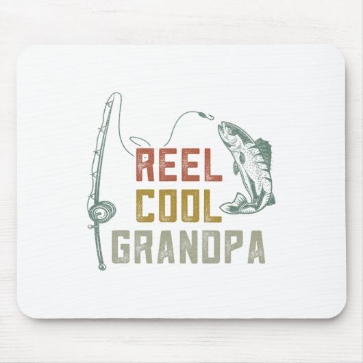 Cooler Großfisch S Mousepad (Vorne)