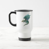 cooler grün getönter Drache Reisebecher (Links)