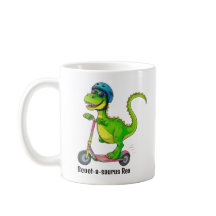 Cooler grüner Dinosaurier