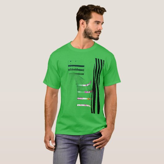 Cooler grüner T - Shirt (Vorne ganz)