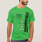 Cooler grüner T - Shirt (Vorderseite)