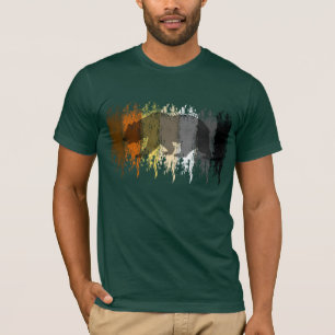 Cooler Grunge Bear Shadow Gay Bear Prix T-Shirt