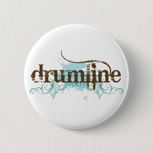Cooler Grunge Drumline Knopf Button (Vorderseite)