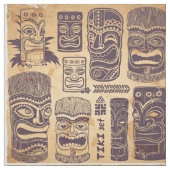 Cooler Grunge Vintages Tiki Set Stoff (Muster)