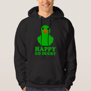 Cooler Gummi-Enten-Liebhaber Lucky Ducky Quack Süß Hoodie