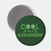 Cooler Gurkenmagnet Magnet (Vorderseite/Rückseite)