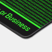 Cooler Hacker in Hoodie - IT-Sicherheit - Eigener Schreibtischunterlage (Ecke)