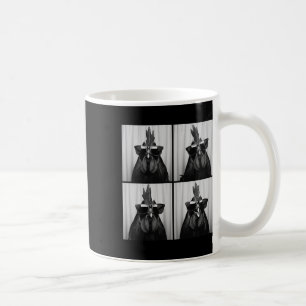 Cooler Hahn mit Sonnenbrille Lustiges Fotobooth Ch Kaffeetasse