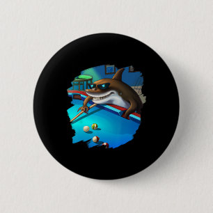 Cooler Haifischbecken Billard in Lounge Funny Button