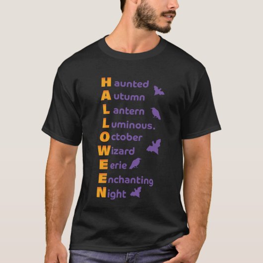 Cooler Halloween-Design-T - Shirt (Vorderseite)