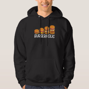 Cooler Hamburger für Damen Cheeseburger Fast Foor Hoodie