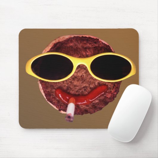 Cooler Hamburger Mousepad (Mit Mouse)