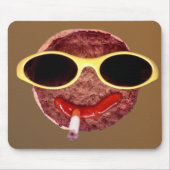 Cooler Hamburger Mousepad (Vorne)