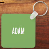 Cooler Hamburger Schlüsselanhänger (Rückseite)