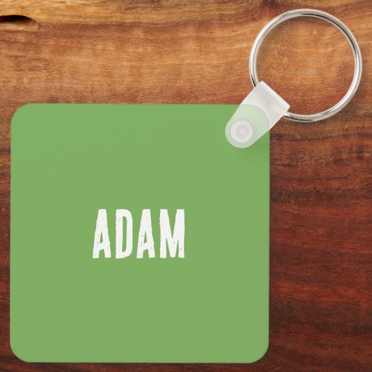 Cooler Hamburger Schlüsselanhänger (Rückseite)