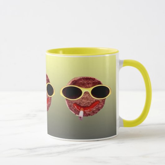 Cooler Hamburger Tasse (Rechts)