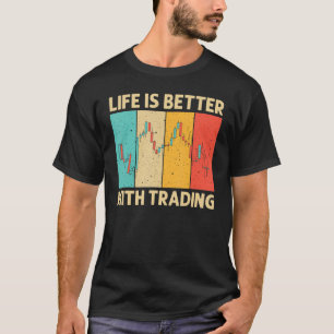 Cooler Handel für Frauen Börsenhändler T-Shirt
