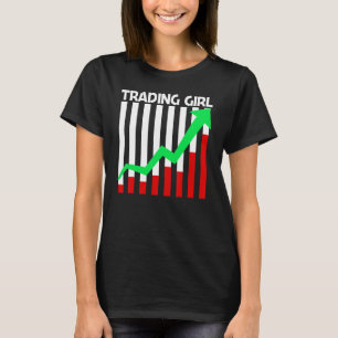 Cooler Handel mit Mädchen - Kids - Börse T T-Shirt