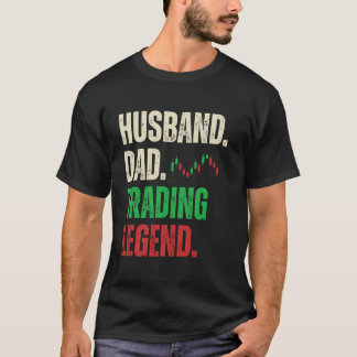 Cooler Handelstag für Papa Vater Aktienhändler Akt T-Shirt