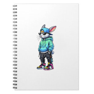 Cooler Hasen-Kaninchen-Sonnenbrille Ostertag Für J Notizblock