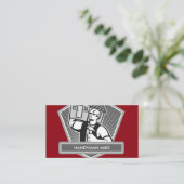 Cooler Heimwerker-Bau Visitenkarte (Stehend Vorderseite)