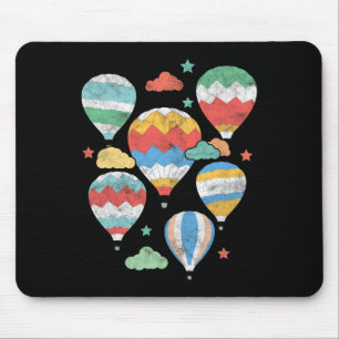 Cooler Heißluftballon Graphic Art Hot Air Ballon F Mousepad