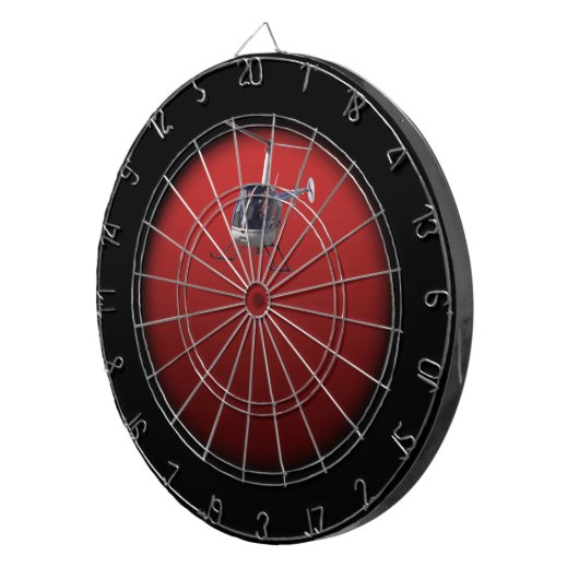 Cooler Helikopter-Dart-Board Dartscheibe (Vorderseite rechts)